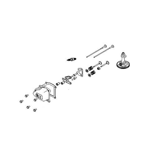 593057501 Camshaft Rv175 Camshaft And Va Husqvarna Genuine OEM Part