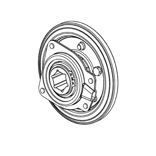 595926201 HUSQVARNA Rubber Drive Wheel Assy Genuine OEM Part