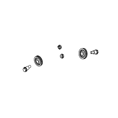 596014601 Service Kit Cable Pulleys And Husqvarna Genuine OEM Part