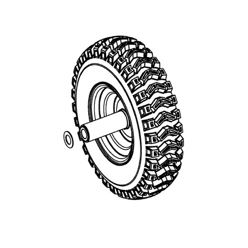 596015902 Rh Wheel Assembly And Comp Husqvarna Genuine OEM Part