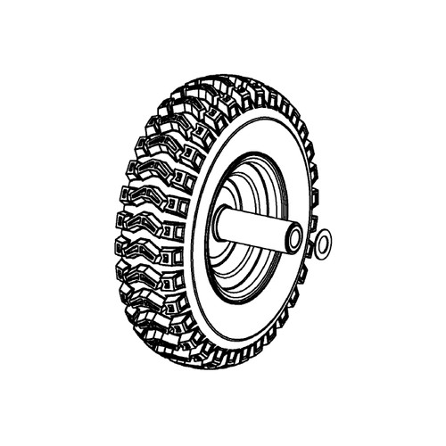596016002 Lh Wheel Assembly And Comp Husqvarna Genuine OEM Part