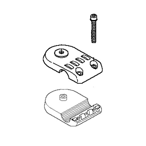 596283301 Handlebar Bracket Kit Husqvarna Genuine OEM Part - SUPERSEDED FROM 537129101, 595303601, 595533601