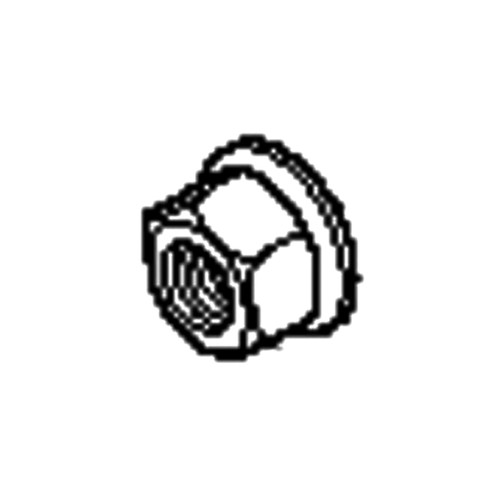 731711651 Flange Nut Husqvarna Genuine OEM Part