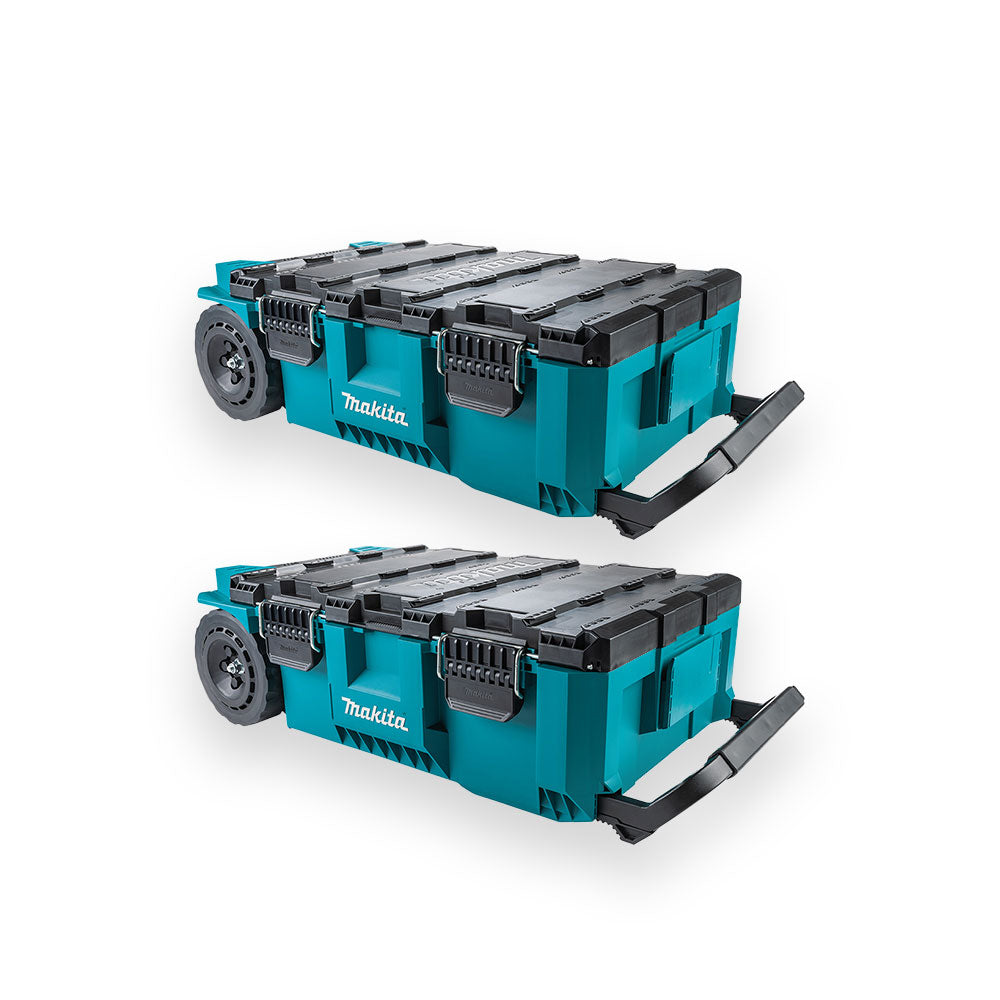 Makita MakTrak Rolling Tool Chest for Heavy Duty Storage - 2 PK
