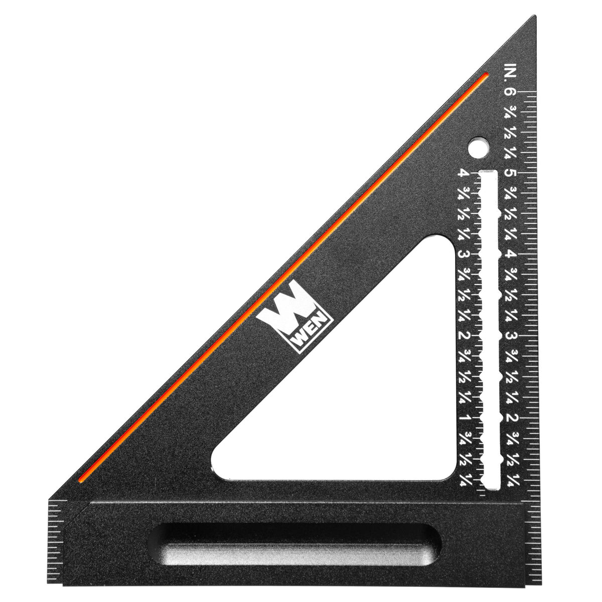 WEN ME006L 6-Inch Right Angle Heavy-Duty Precision Imperial Carpenter's Square and Layout Tool