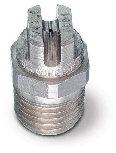 Replacement WashJet Spray Nozzle, 1/4" MNPT, 40 Degree, 4.0 Orifice