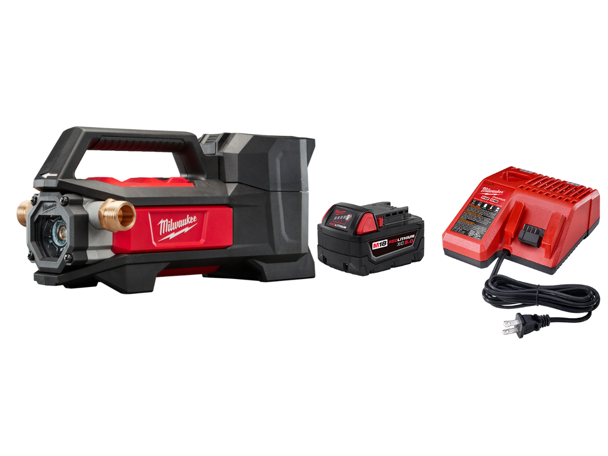 Milwaukee 2771-20x5SK M18 18V Transfer Pump Bundle