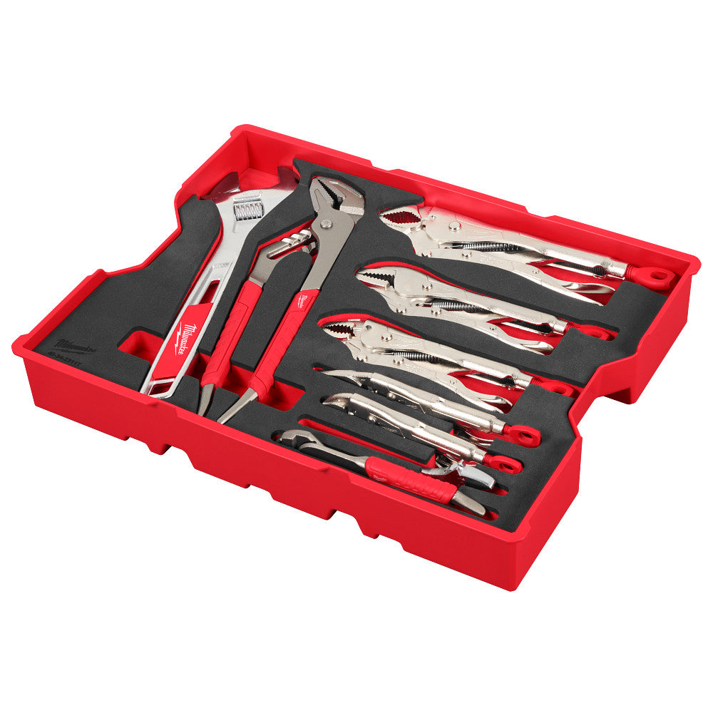 Milwaukee 48-22-0160 Pliers/Wrench Tool Set w/ PACKOUT Storage Drawers -9PC