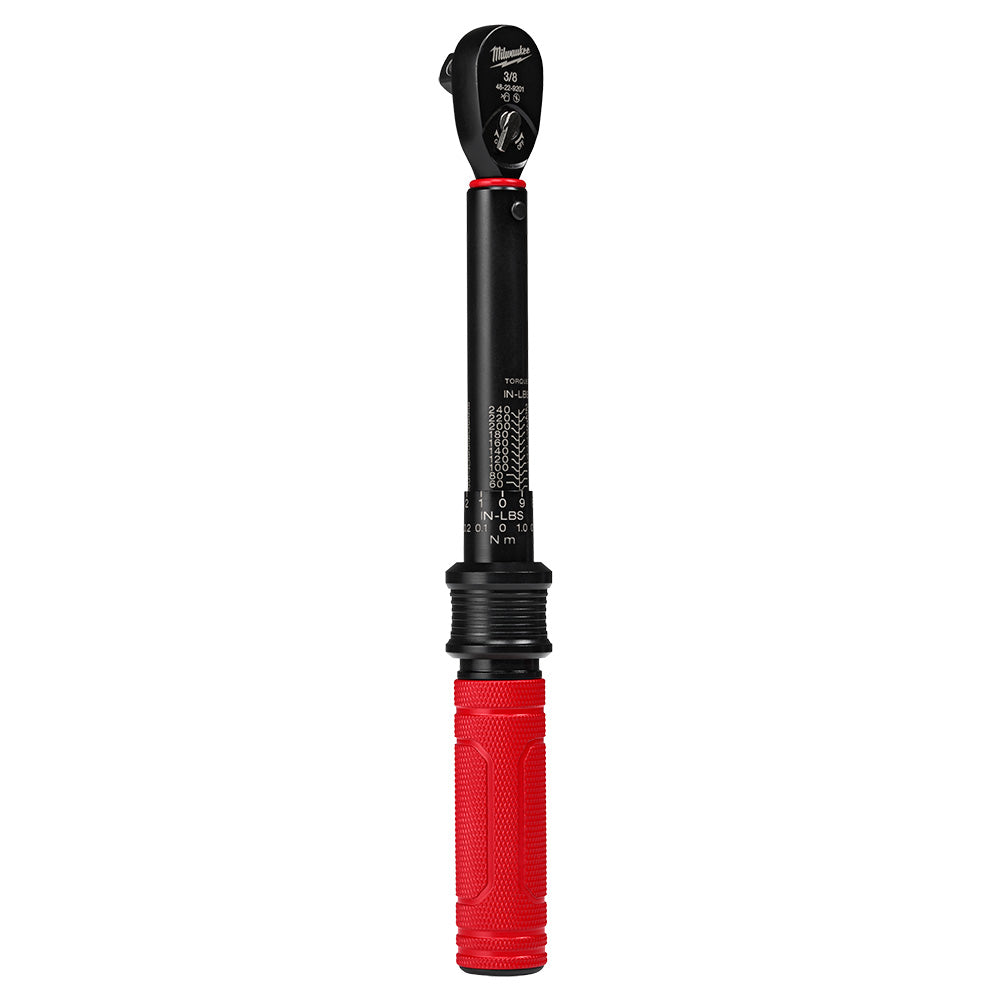 Milwaukee 48-22-9201 3/8" Drive Click Torque Wrench (50-250 in-lbs)