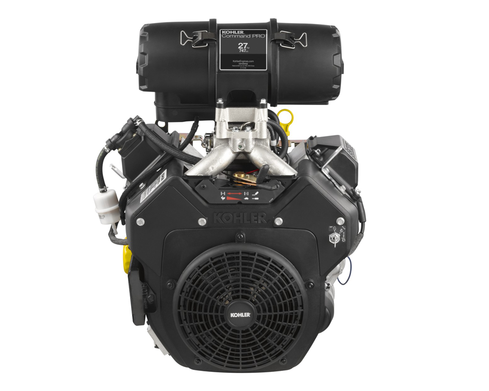 Kohler PA-CH752-3102 Engine 1 7/16" x 4-29/64" Crank Horizontal Shaft Electric Start 27 HP