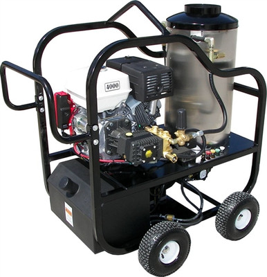 Pressure Pro 4012-10G Professional 4000 PSI4 GPM (Gas-Hot Water) Pressure Washer w/ General Pump & Electric Start Honda GX390 Engine