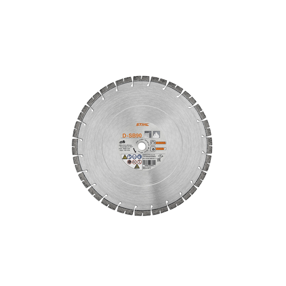 Stihl Diamond Cutting Wheel - Concrete D-SB90 300mm/12" (0835 096 7004)