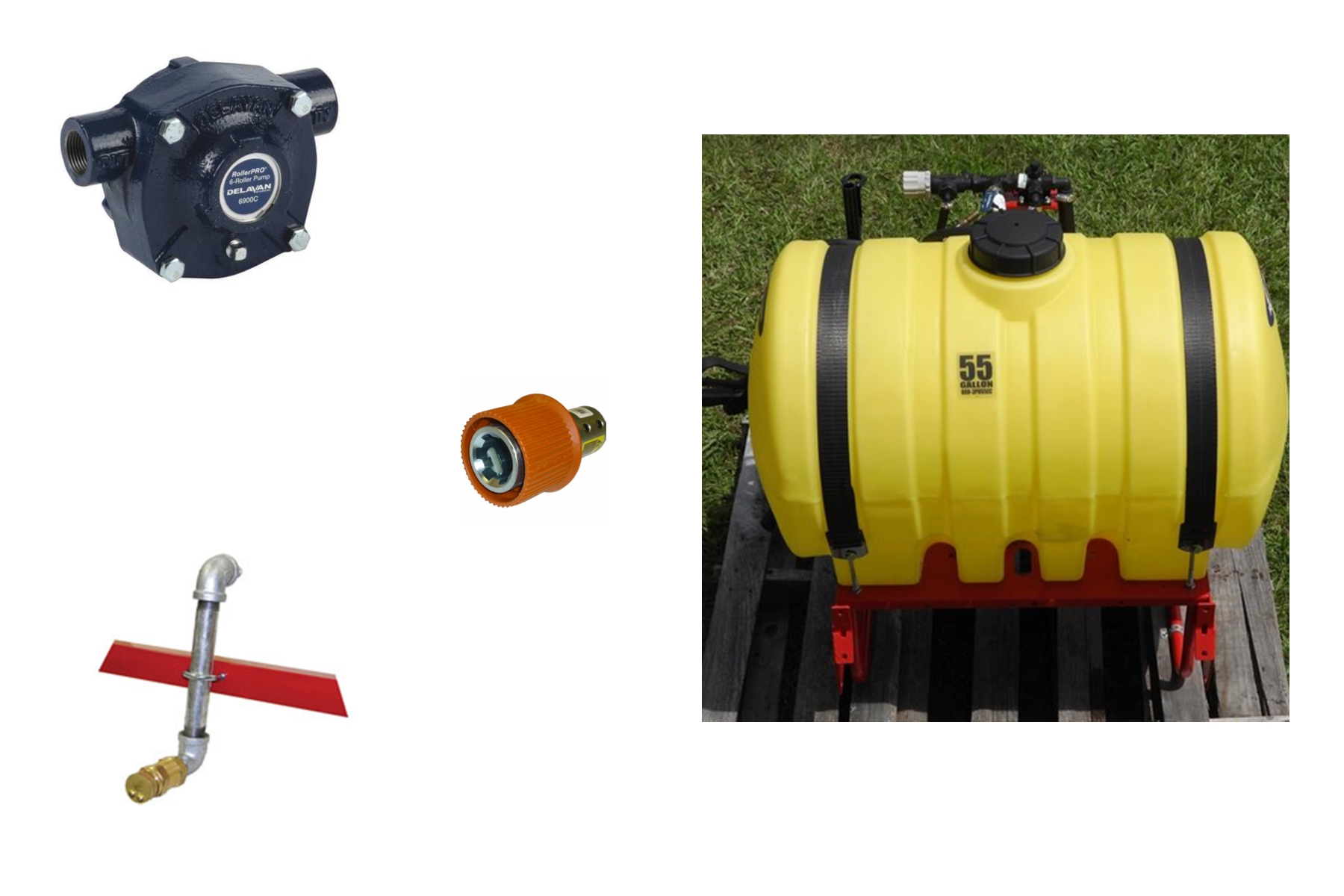 ST1 AgSmart 3-Point Sprayer Bundle – 55 Gallon Spray Unit Delavan Pump Boomless Nozzle