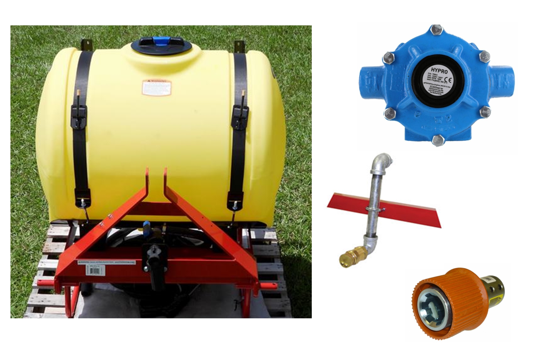 ST4 AgSmart 3-Point Sprayer Bundle – 110 Gallon Spray Unit Hypro Pump Boomless Nozzle
