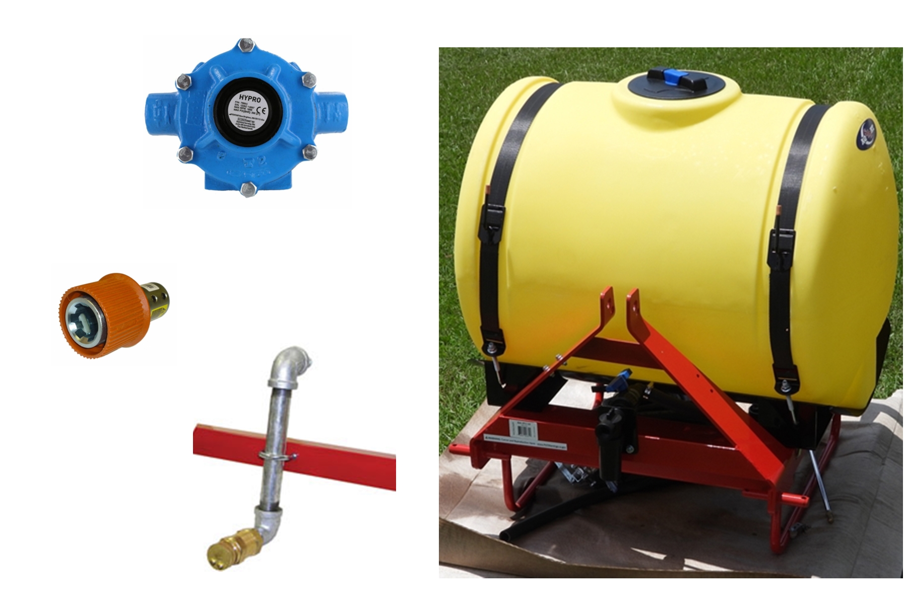 ST7 AgSmart 3-Point Sprayer Bundle – 200 Gallon Spray Unit Hypro Pump Boomless Nozzle