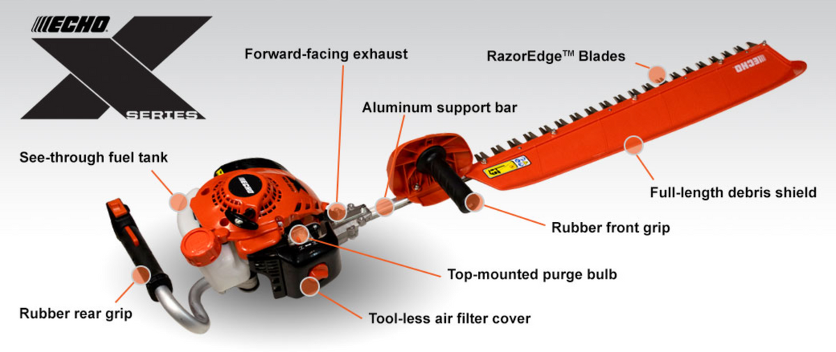 ECHO HCS-3810 21.2cc X Series Single Sided Hedge Trimmer
