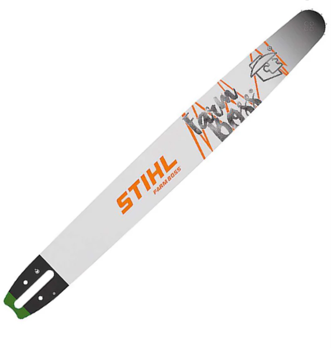 STIHL 3003 812 3321 - 20" Rollomatic E Guide Bar – .325" Pitch, .050" Gauge – Model# 3003 812 3321 (Farm Boss Compatible)