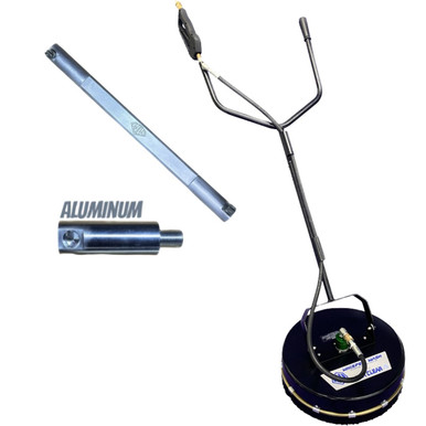Whisper Wash Ultra Clean 19-inch Surface Cleaner — Hydro-Flow 2-Tip Aluminum