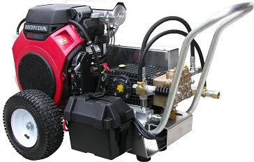 Pressure Pro Commercial Pro Series 3500 PSI 5.5 GPM (Gas - Cold Water) Aluminum Frame Pressure Washer with Honda Engine and General Pump