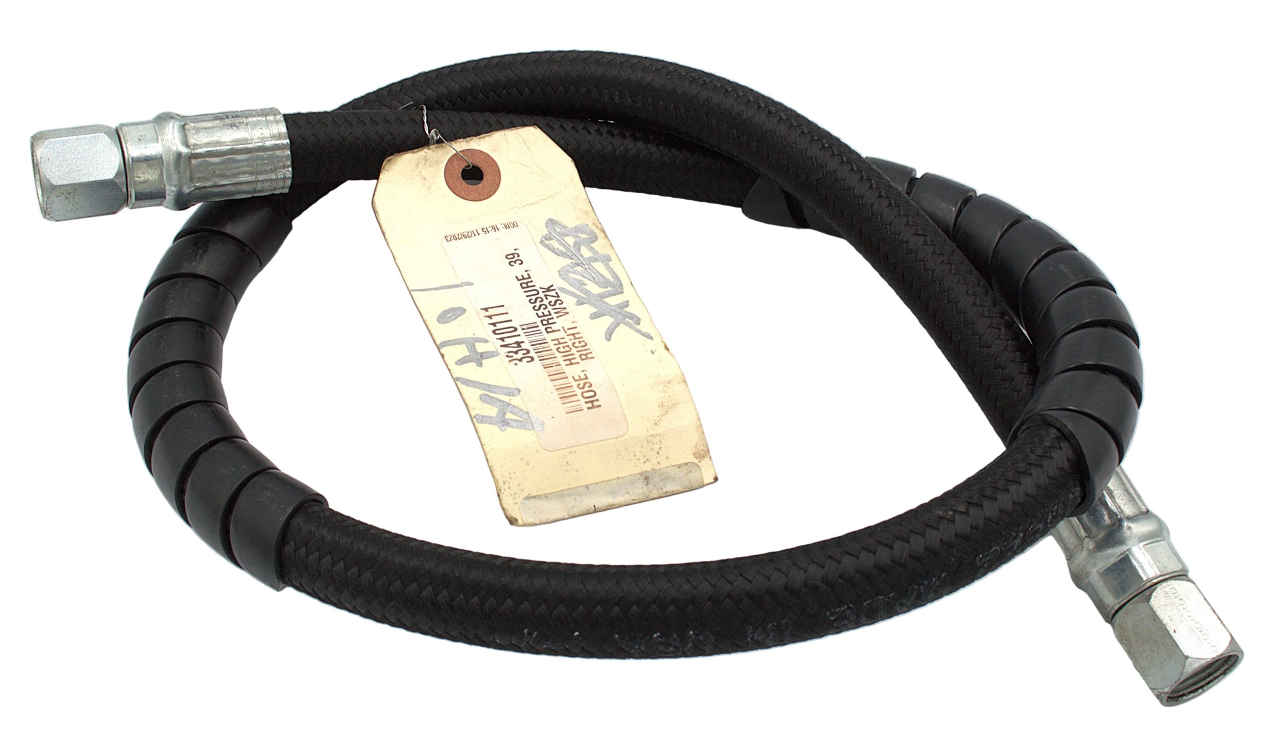 33410111 – High-Pressure Hydraulic Hose, 39" Right (Genuine OEM Replacement Part)