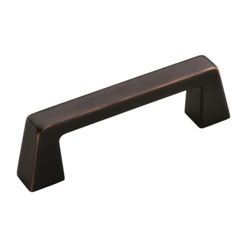 Amerock BP55275ORB Cabinet Pull, 3-3/4 in L Handle, 1-1/16 in Projection, Zinc, Oil-Rubbed Bronze