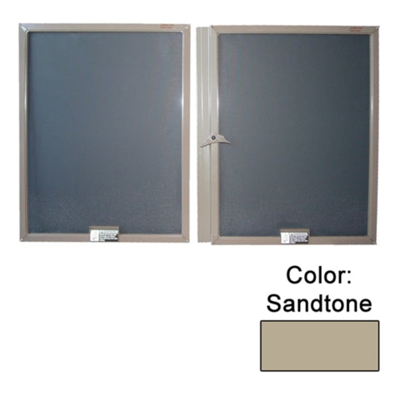 Andersen G436 400 Series Gliding Window Full 2 Piece Truscene Screen in Sandtone