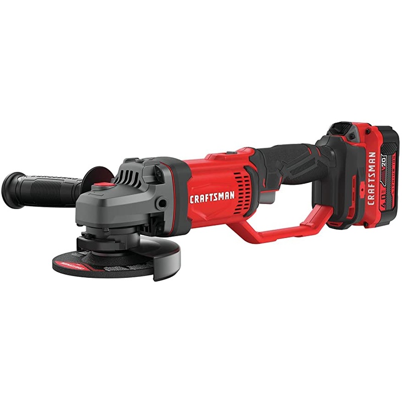 ANGLE GRINDER 4-1/2 V20 W/BAT 4.0AH CRAFTSMAN
