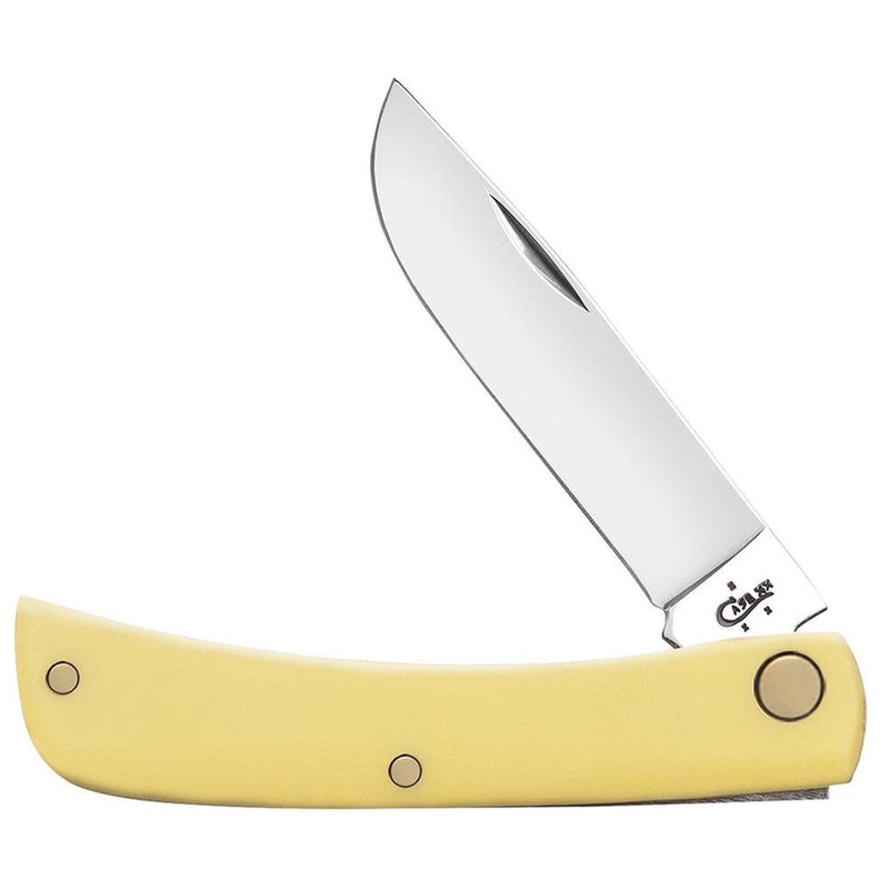 Case Knives Yellow Synthetic Sod Buster Jr