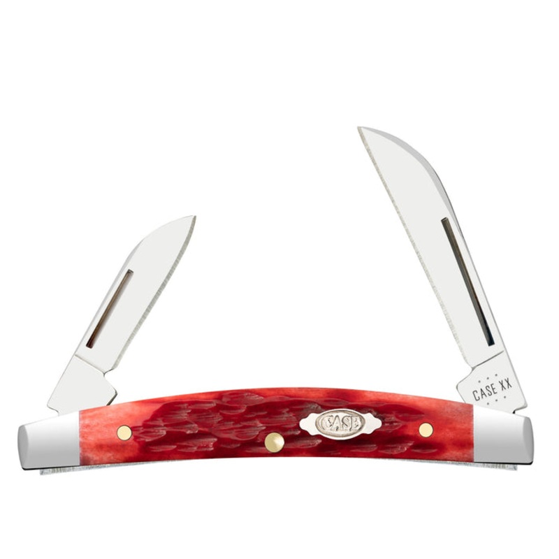 Case Peach Seed Jig Dark Red Bone CS Small Congress (Dark Red Bone)