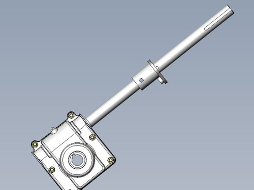 106827 } GEARBOX WITH SHEAR PLATE