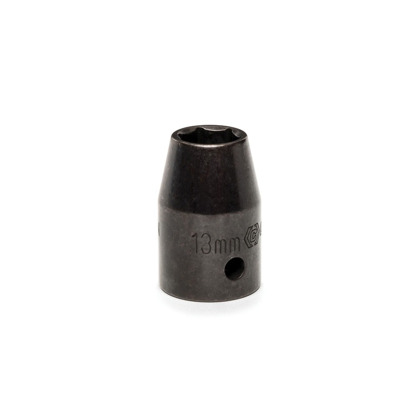 CRESCENT CIMS13N Socket, System of Measurement: Metric, Standard Length Socket, 13 mm Socket, 1/2 in Drive, 6-Point