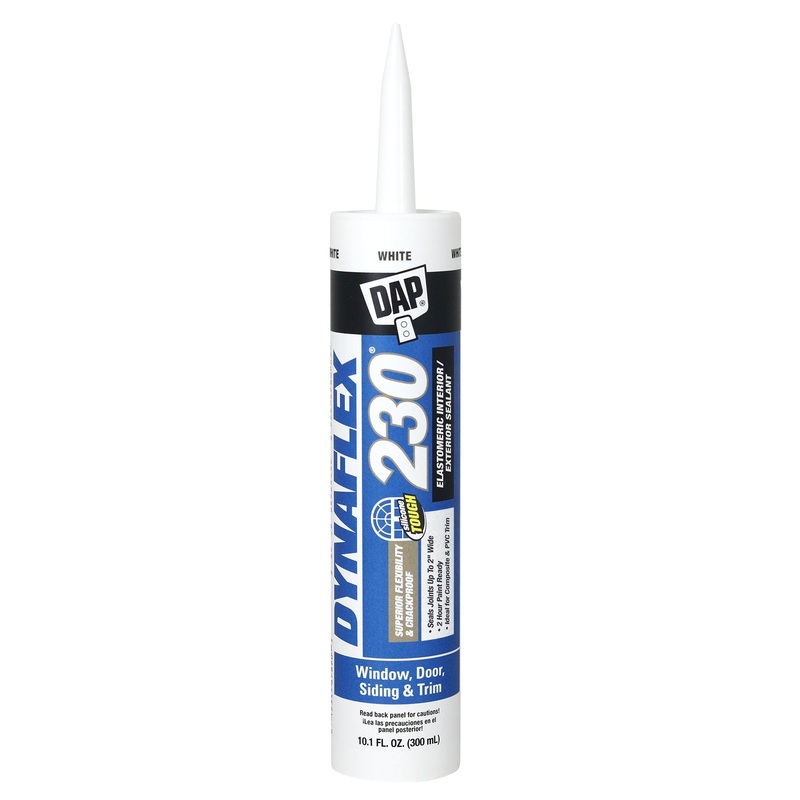 DAP Dynaflex 230 Sealant-10.1 oz & 10.1 Oz.-White & Clear & Almond & Gray