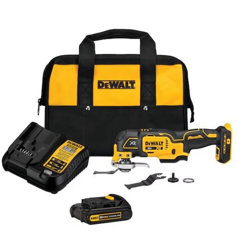 Dewalt 20V MAX* XR 3-Speed Cordless Oscillating Multi-Tool Kit