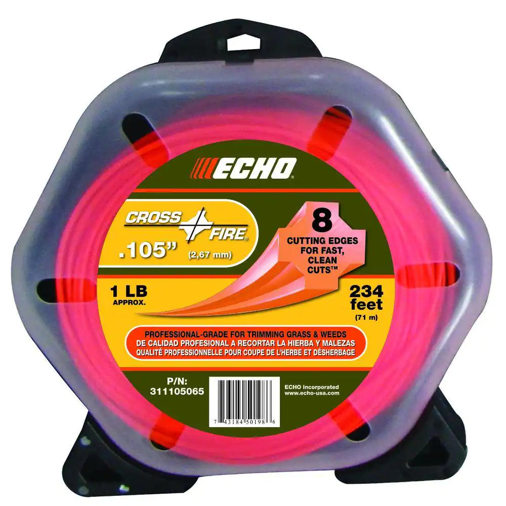 Echo Cross-Fire .105 Trimmer Line 1-Pound Donut (234 Feet) 311105065