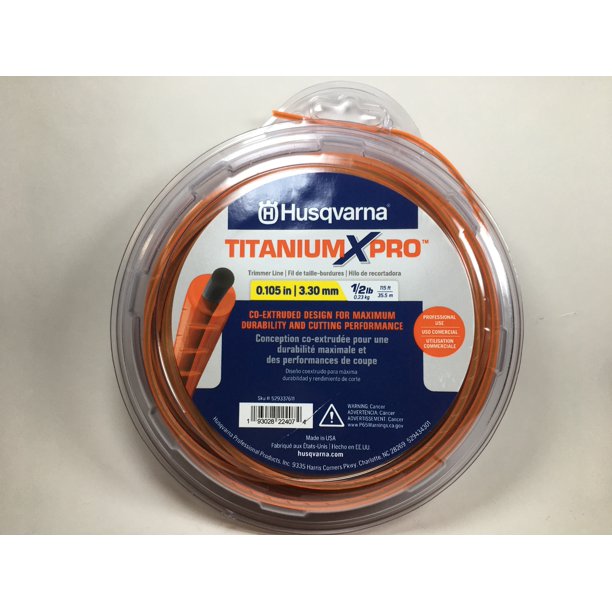 Husqvarna Titanium XPro Trimmer Line .105×155′ OEM #529337611
