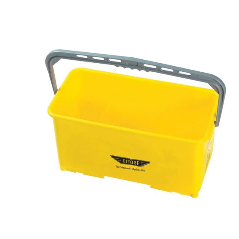 ETTORE 85000 Super Bucket, 6 gal Capacity, Rectangular