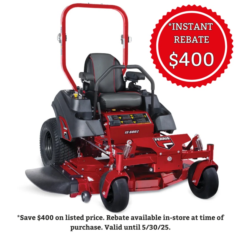 Ferris IS 600Z 52in Zero Turn Mower | 25HP Kawasaki FR730V V-Twin Engine