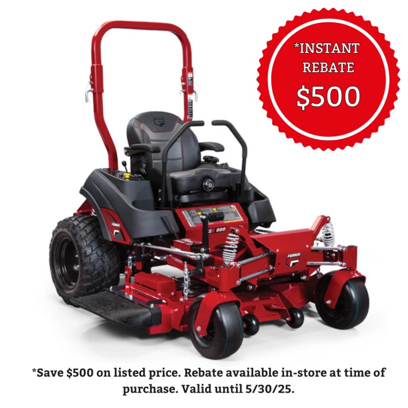 Ferris ISX 800 60in Zero Turn Mower | 26HP Kawasaki FT730V EFI Engine