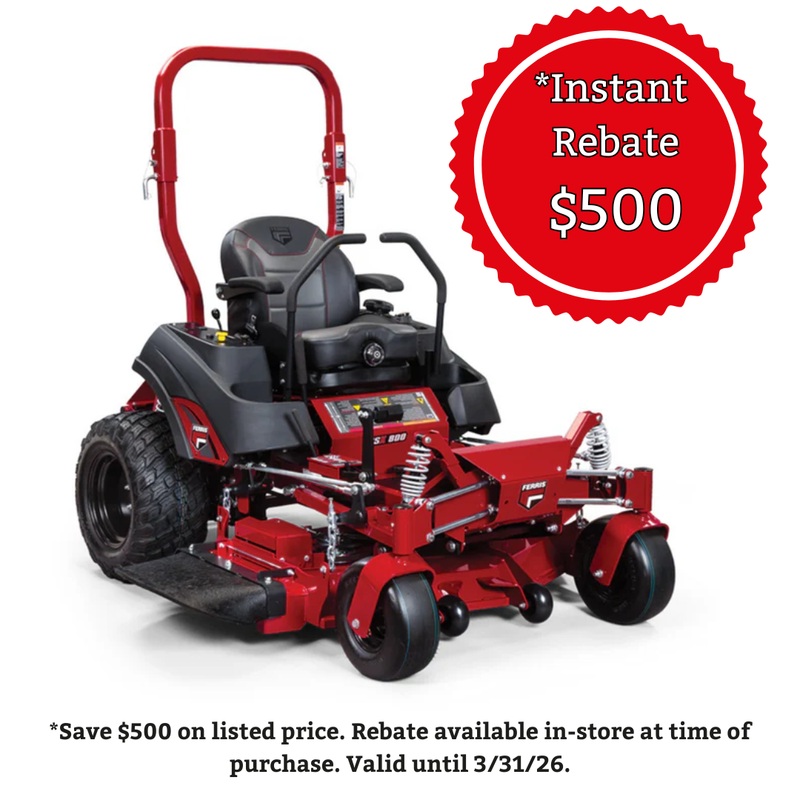 Ferris ISX 800 60in Zero Turn Mower | 27 HP Briggs & Stratton CXi EFI w/ OilXtend Engine