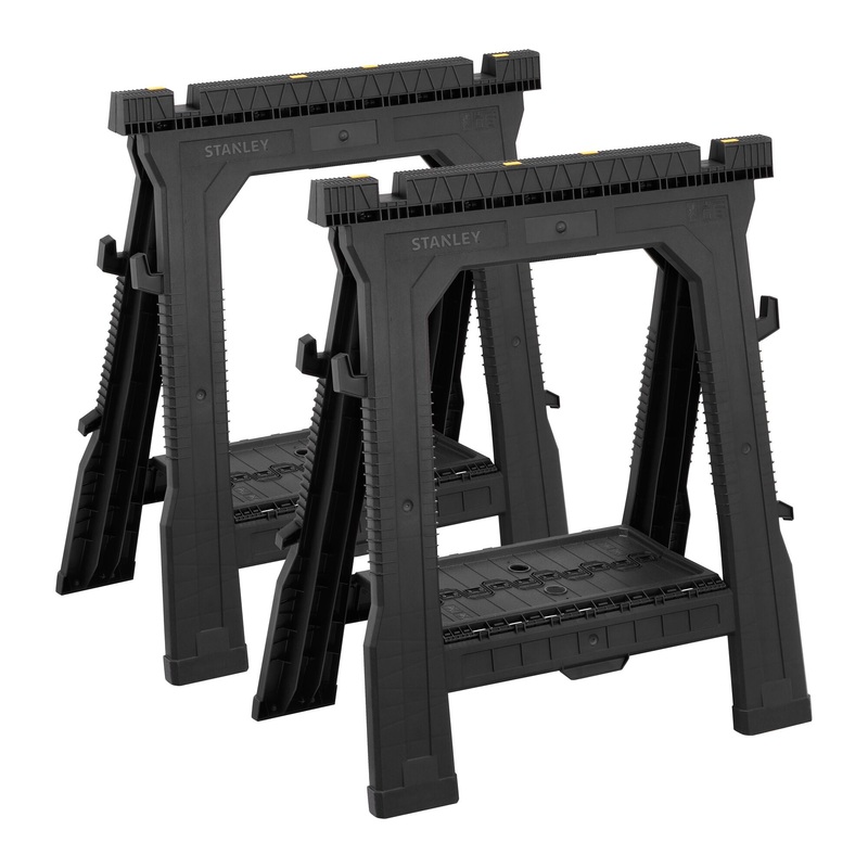Folding Stand Sawhorse 2 Pcs. Stanley
