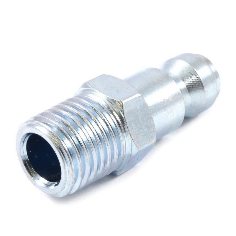 Forney 75590 Coupler, 1/4 in Male NPT, Steel