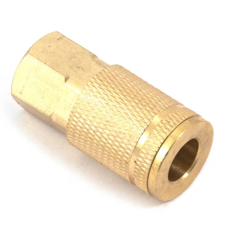 Forney Tru-Flate Style Coupler, 1/4 in x 1/4 in FNPT