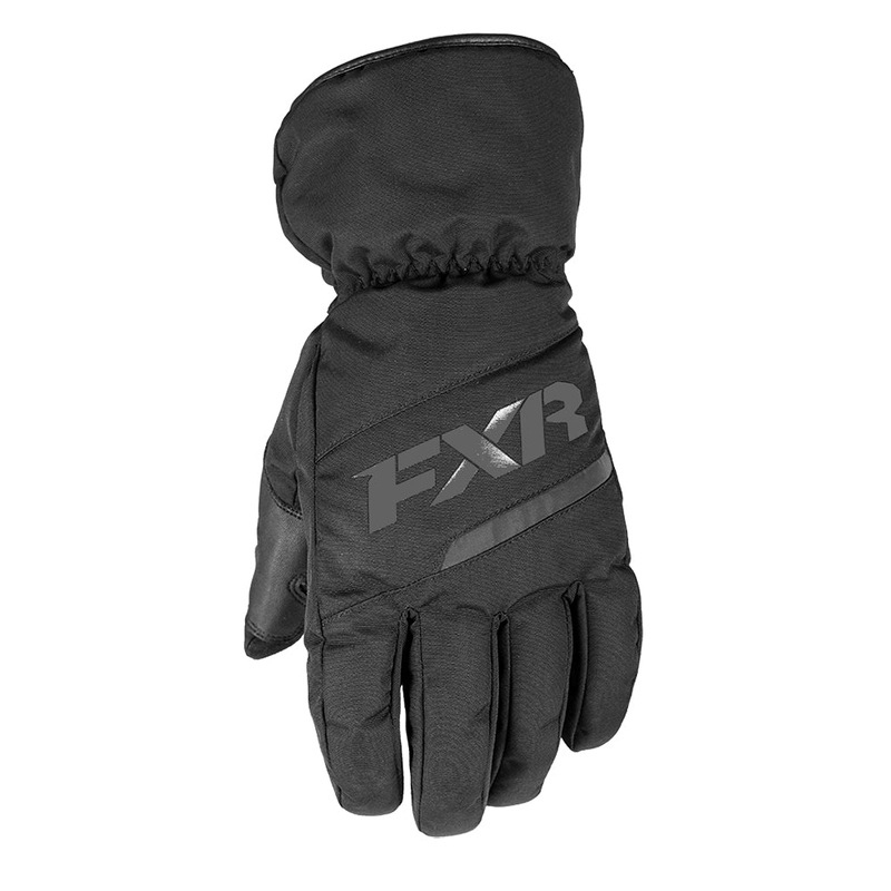 FXR Child Octane Snowmobile Gloves Black