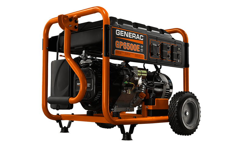 GENERAC GP Series 6500E Portable Generator #5941