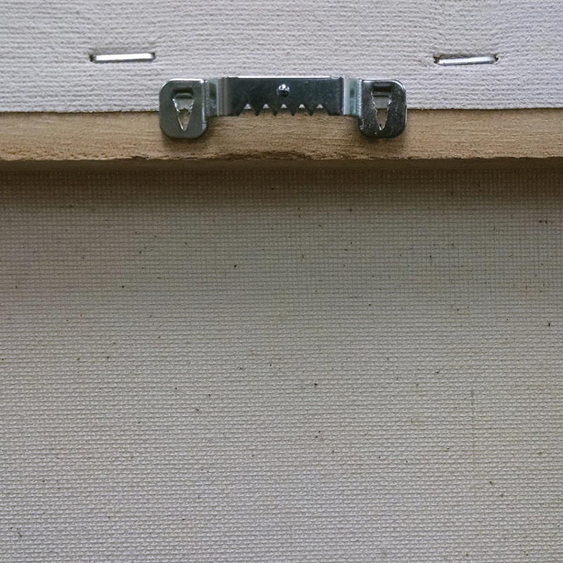 HILLMAN 121126 Small Sawtooth Hanger, Steel, Zinc, Push-In Mounting