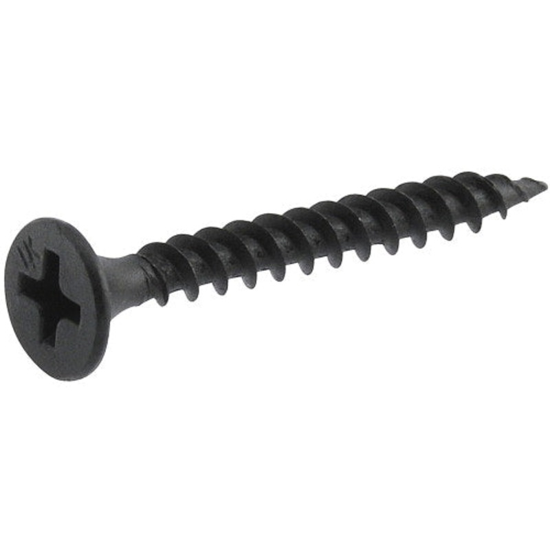 HILLMAN 47654 Drywall Screw, #6 Thread, Imperial Fine Thread, Phillips Drive, #2 Drive, Flat Head, 2 in L, Steel