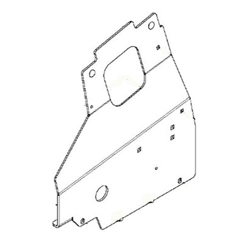 501863402 Column Side Lh Vz Ms668 Orange Husqvarna Genuine OEM Part