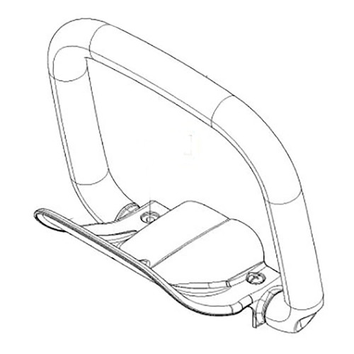 521593601 Handle F Husqvarna Genuine OEM Part