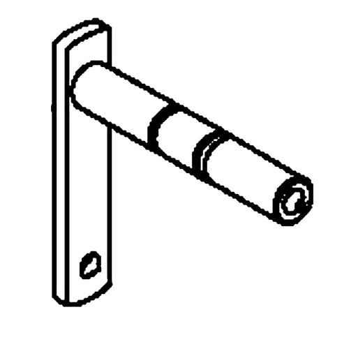 531154301 Service Kit Shaft Assy Shaft A Husqvarna Genuine OEM Part - SUPERSEDED FROM 532165851