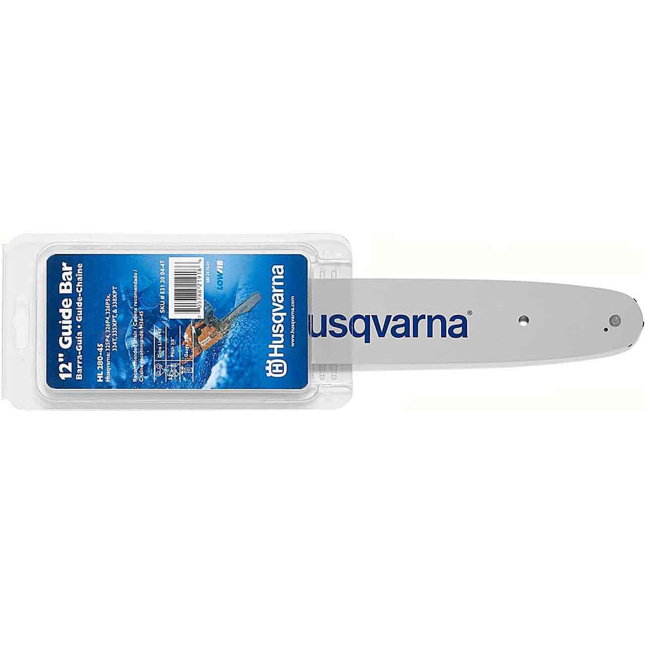 Husqvarna 531300447 Hl28045 (Blue) Laminated Guide Bar Clam 12 45DL Genuine OEM Part PACK OF 5 - SUPERSEDED FROM 608000175